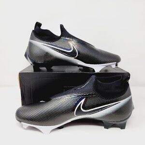 Nike Vapor Edge Pro 360 Football Cleats Black White CV6348-001 Size 13.5 Wide